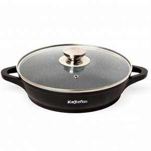 تابه دایکاست کاج تفلون مدل کاملیا سایز 24-25855