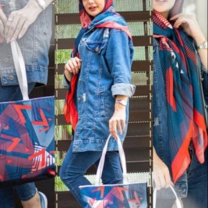 ست کیف و روسری