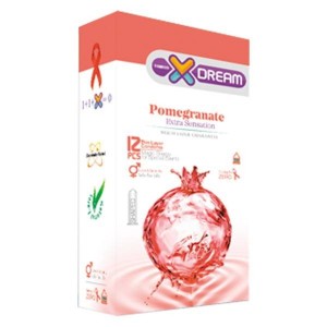 کاندوم تنک گننده ایکس دریم Xdream اناری-25350