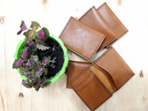 کیف عابر بانک چرم بزی