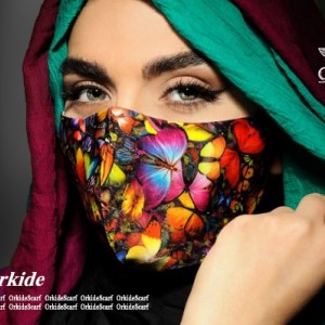 ماسک نخ ابریشم ارکیده-66114