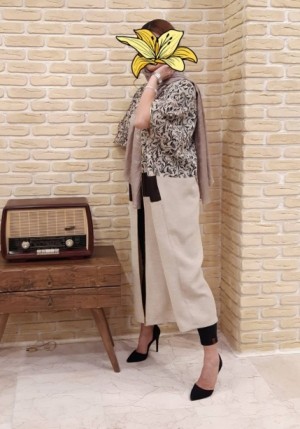 مانتو بهاره کنفی پری