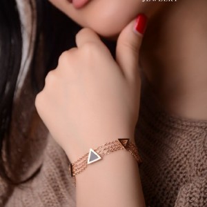 دستبند زنجیری استیل-44779