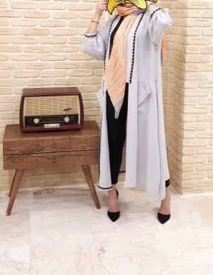 مانتو مدل ابروبادی ۲جیب پری