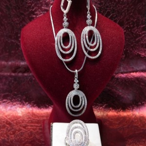 ست نقره زنانه