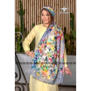 شال نخی وال دیجیتال 105-96 برند ارکیده