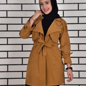 مانتو دو یقه میکرو پاییزه