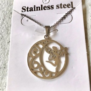 پلاک زنجیرتمام استیل