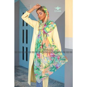 شال نخی وال دیجیتال 105-105 برند ارکیده